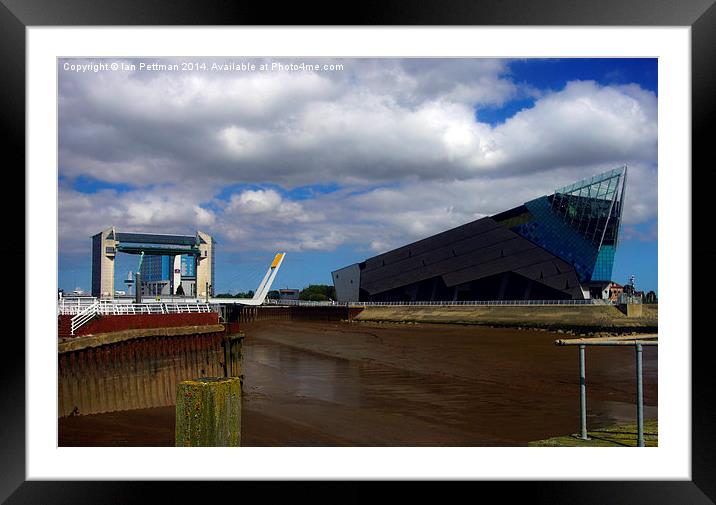  Tidal Barrier and the Deep Framed Mounted Print by Ian Pettman