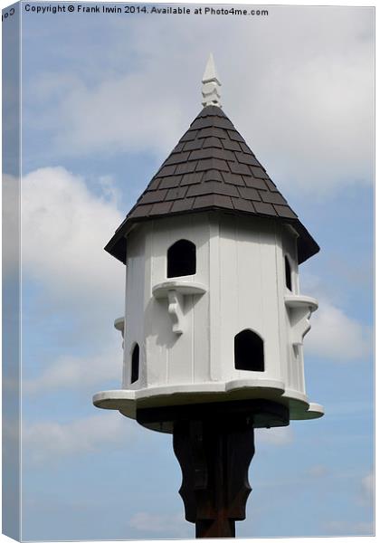  An example of a Dovecote or Dovecot Canvas Print by Frank Irwin