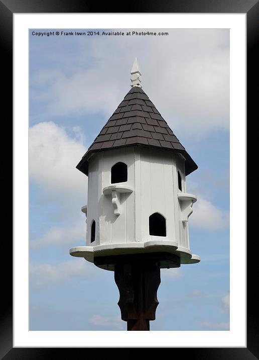  An example of a Dovecote or Dovecot Framed Mounted Print by Frank Irwin
