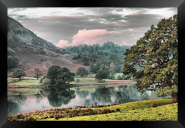  Dawn in the Lake District. Framed Print by Irene Burdell