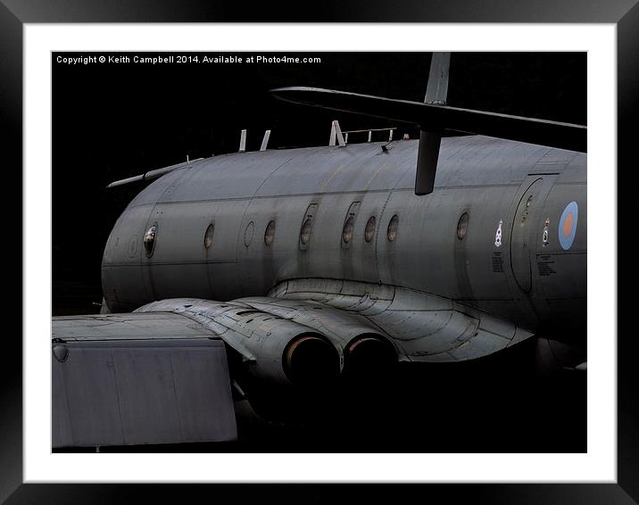  Nimrod XV226 - Shadow Hunter Framed Mounted Print by Keith Campbell