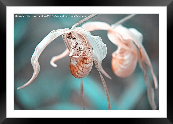  Exotic Beauty. Nature in Alien Skin  Framed Mounted Print by Jenny Rainbow