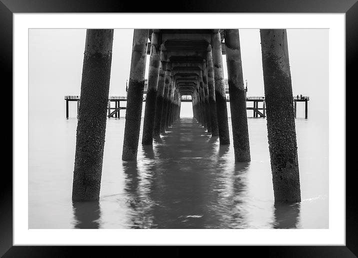  Deal pier tunnel Framed Mounted Print by Matthew Silver