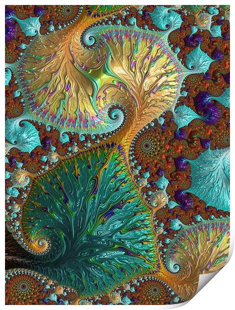  Leafy Print by Amanda Moore