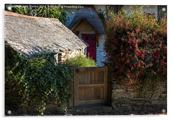 Penlyn Cottage Acrylic by John Dunbar