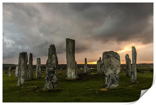  Callanish Sunrise Print by John Cropper