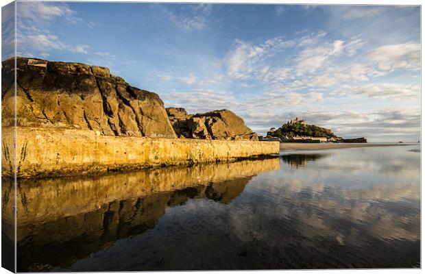  St. Michaels Mount cornwall Canvas Print by Oxon Images