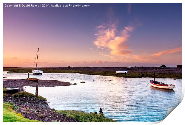 Turning Tide Print by Dave Rowlatt