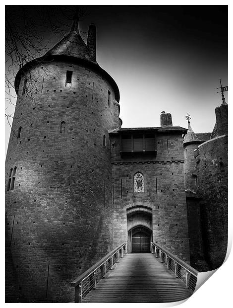 Castell Coch Print by paul holt