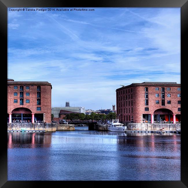 Albert Dock Liverpool Framed Print by Sandra Pledger