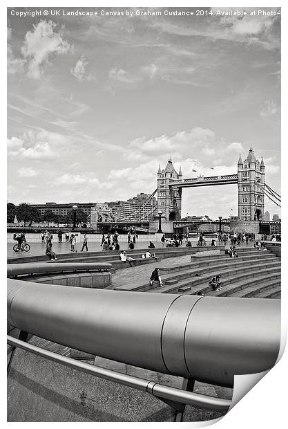  Tower Bridge Print by Graham Custance