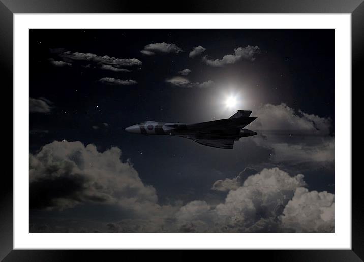Vulcan Moon  Framed Mounted Print by J Biggadike