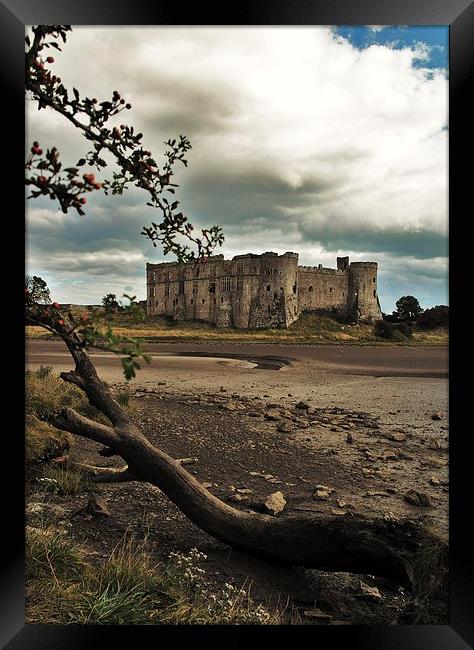  Carew Castle Framed Print by Mandy Llewellyn