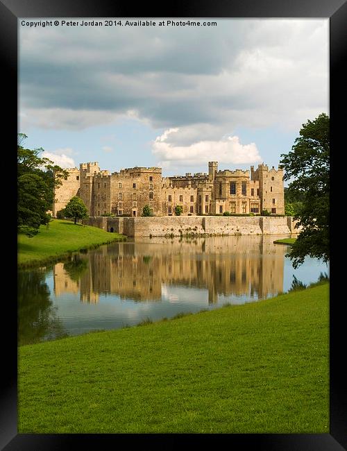  Raby Castle England Framed Print by Peter Jordan
