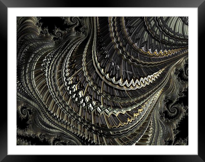  Silver Embellishment Framed Mounted Print by Amanda Moore