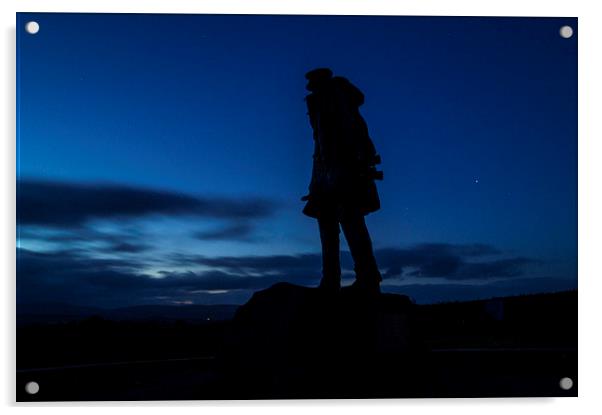  David Stirling memorial at dusk Acrylic by Garry Quinn