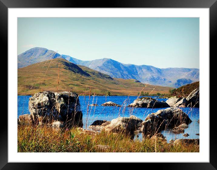  highland landscape   Framed Mounted Print by dale rys (LP)