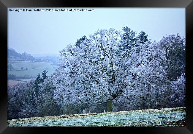  First Frost Framed Print by Paul Williams