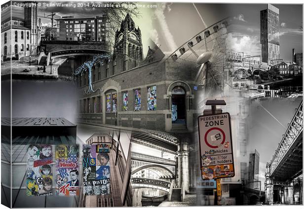  This Is Manchester Canvas Print by Sean Wareing