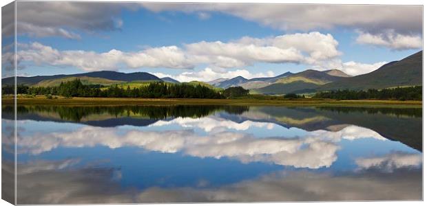 Glen Orchy Panorama Canvas Print by Stephen Taylor