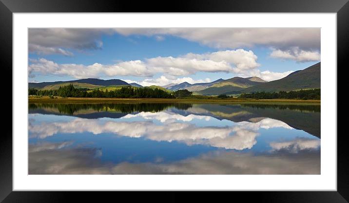 Glen Orchy Panorama Framed Mounted Print by Stephen Taylor