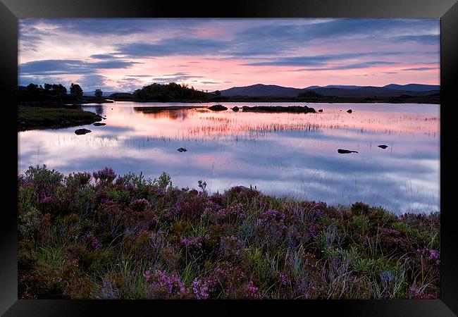 Loch Ba Sunrise Framed Print by Stephen Taylor