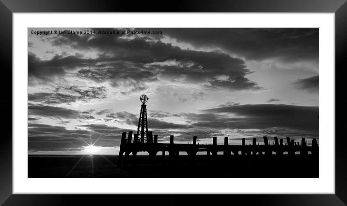  St Annes Pier Framed Mounted Print by Ian Clamp