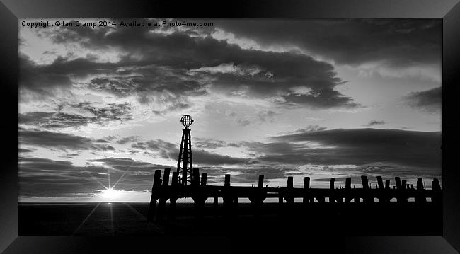  St Annes Pier Framed Print by Ian Clamp