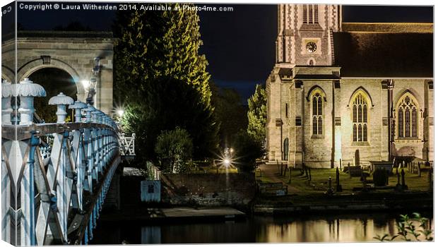 Marlow Church Canvas Print by Laura Witherden
