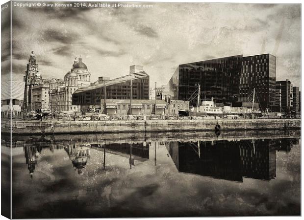  Old Liverpool  Canvas Print by Gary Kenyon