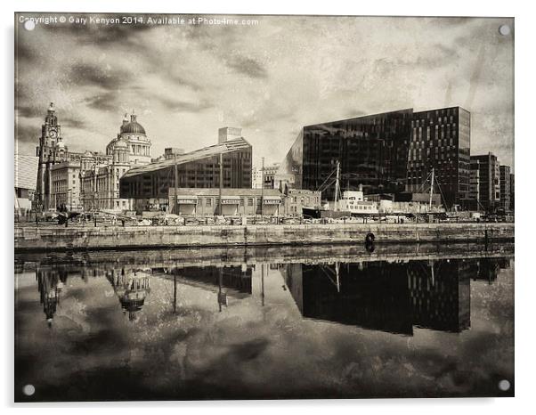  Old Liverpool  Acrylic by Gary Kenyon