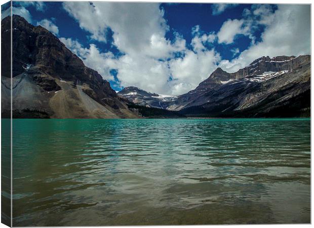  Peyto Lake Rocky Mountains Alberta Canada Canvas Print by Chris Curry