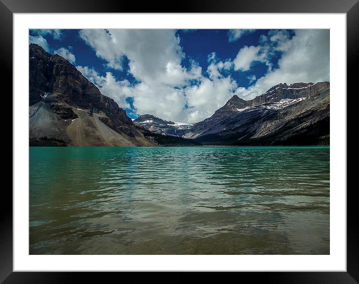  Peyto Lake Rocky Mountains Alberta Canada Framed Mounted Print by Chris Curry