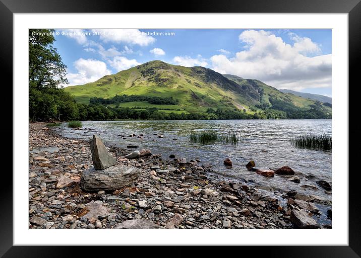  Buttermere Landscape Framed Mounted Print by Gary Kenyon