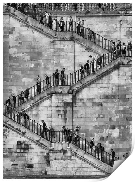  Jacobs Ladder Print by Robin Marks
