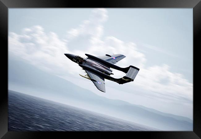 Sea Vixen  Framed Print by J Biggadike