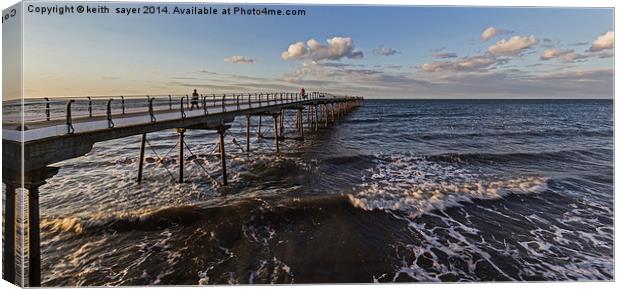  The Long Walk Canvas Print by keith sayer