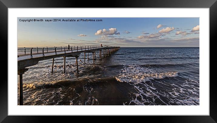 The Long Walk Framed Mounted Print by keith sayer