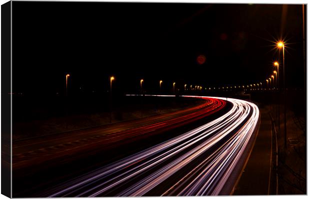  Smooth Traffic Canvas Print by Ben Welsh
