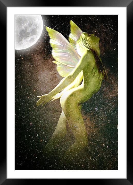  Sky Fairy Framed Mounted Print by Dennis Kilby