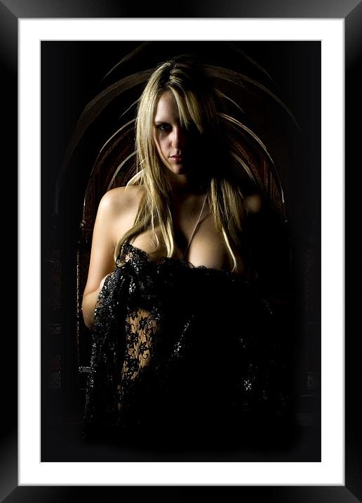 Sultry Framed Mounted Print by Dennis Kilby