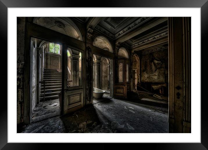  Mansion le ghoul Framed Mounted Print by Jason Green