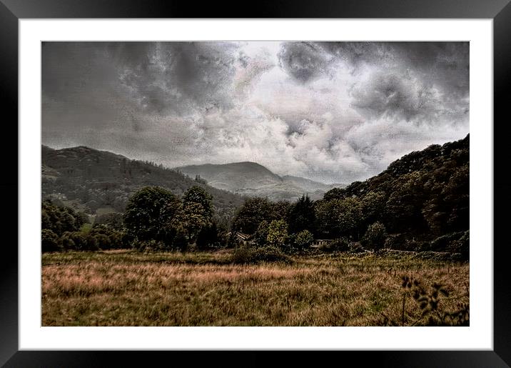  Stormy weather Framed Mounted Print by Alan Mattison