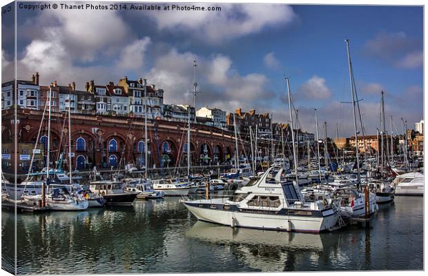  Beautiful Ramsgate Harbour Canvas Print by Thanet Photos
