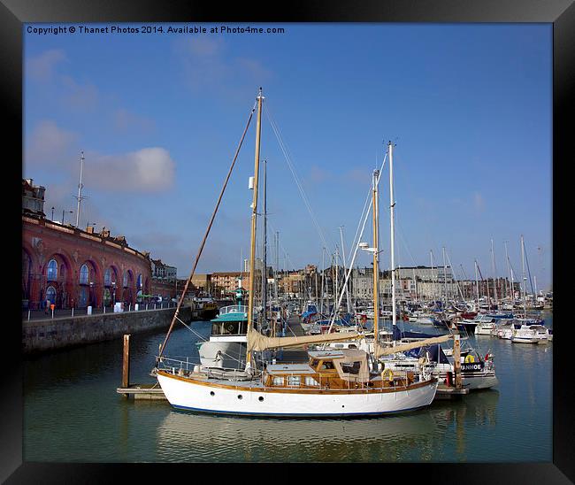  Ramsgate Royal Harbour Framed Print by Thanet Photos