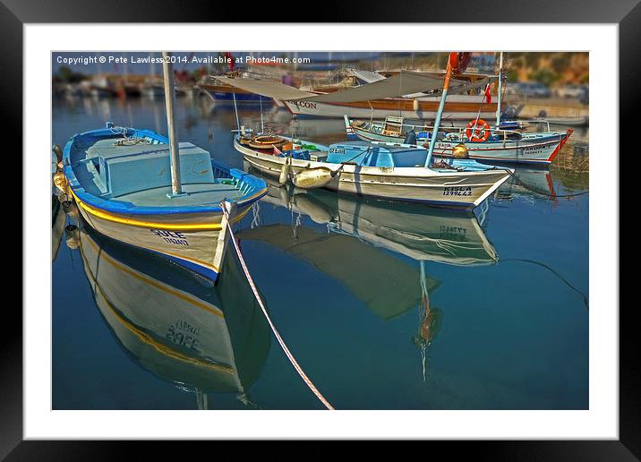  Images of Kalkan Framed Mounted Print by Pete Lawless