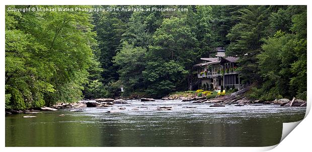 Calming the River Print by Michael Waters Photography