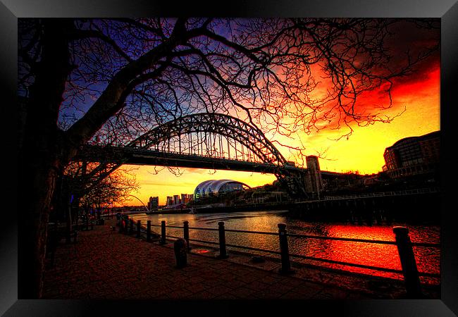  City Sunrise Framed Print by Toon Photography