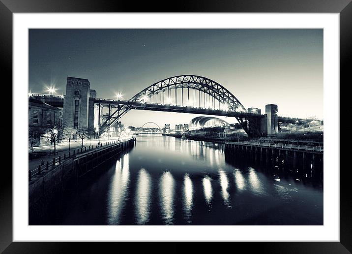  Before the Sunrise, The Tyne Framed Mounted Print by Toon Photography