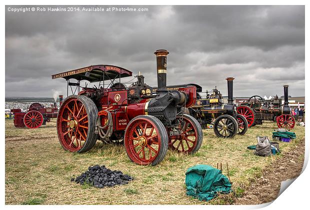  Dorset Engines  Print by Rob Hawkins